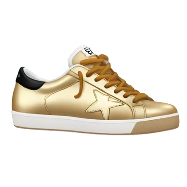 Golden goose sneakers sticker