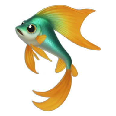 Guppy sticker
