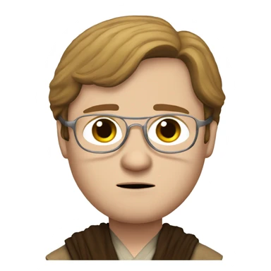 Dwight Schrute as a Jedi knight sticker