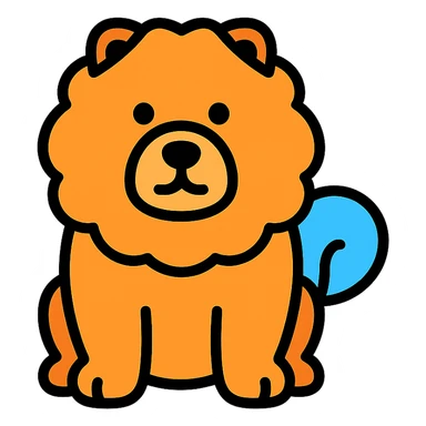 chow chow sticker