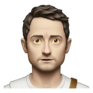 elijah wood serious sticker