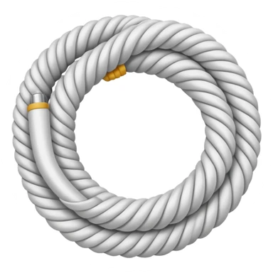 white rope line sticker