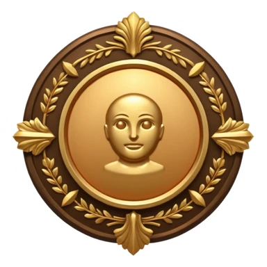 Create a gold emblem that says "Bronze Early Supporter" sticker