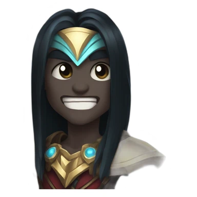 Kayn from league of legends sticker