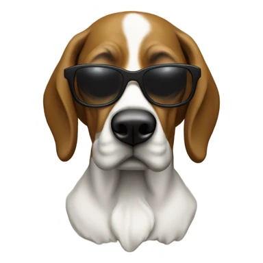 Snoop Dog with sunglasses sticker