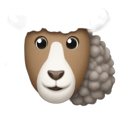 Mouton étoilé sticker