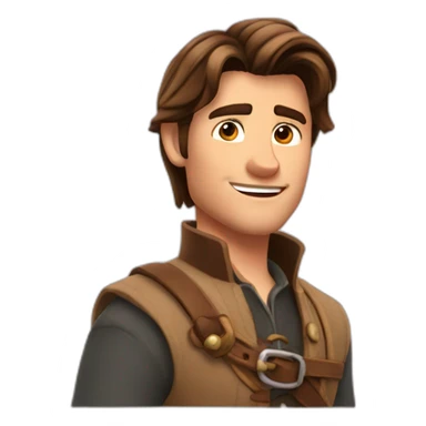 Flynn rider sticker