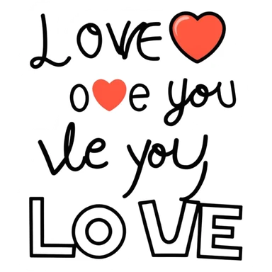 Love you, Chris sticker