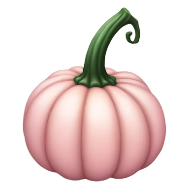 Light pink Pumpkin  sticker