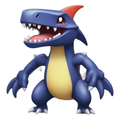 Garchomp pokemon sticker