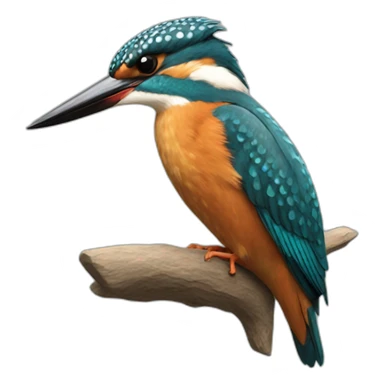 kingfisher sticker