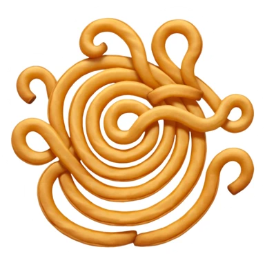 curly fries sticker