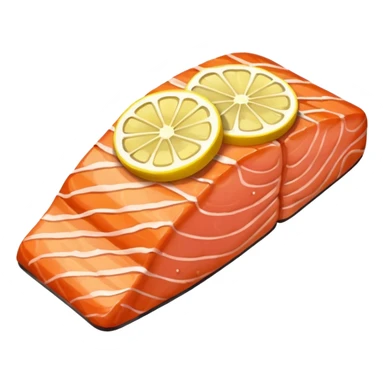 Grilled Salmon With Lemon Butter sticker