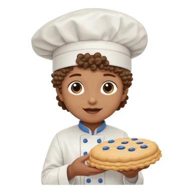 Pookie curlymoon pie sticker