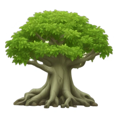 Banyan-tree sticker