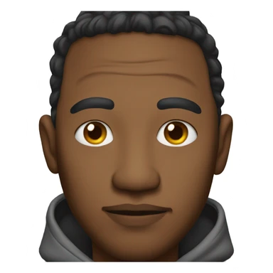 a hood dude  sticker