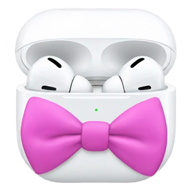 AirPod pros with bows  sticker