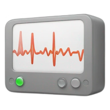 heartbeat monitor sticker