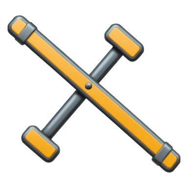 iron bars, iron text sticker