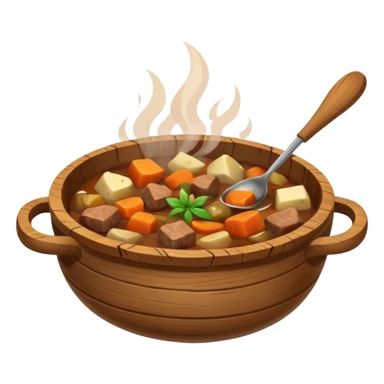 stew medieval in a bowl sticker