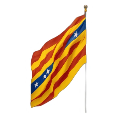 Catalonian flag  sticker