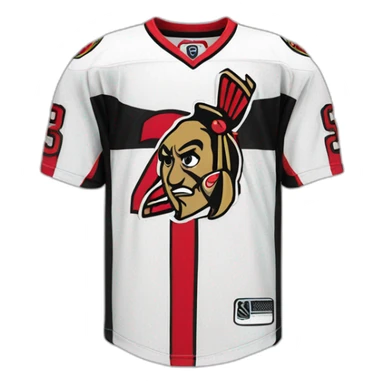 Ottawa Senators jersey sticker
