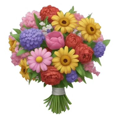 huge bouquet of flowers sticker