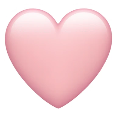 baby pink heart sticker