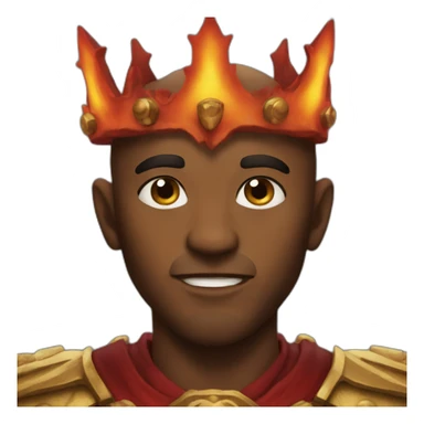 King of demons sticker