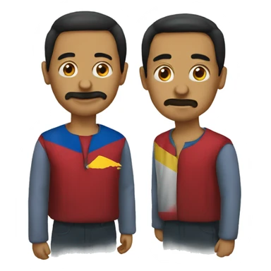 Emjis that represents Venezuela sticker