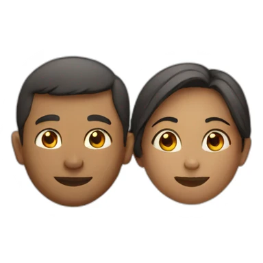 couple training together sticker