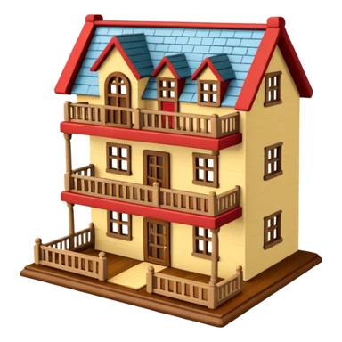 doll house sticker
