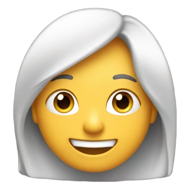 smiling with mascara running down sticker