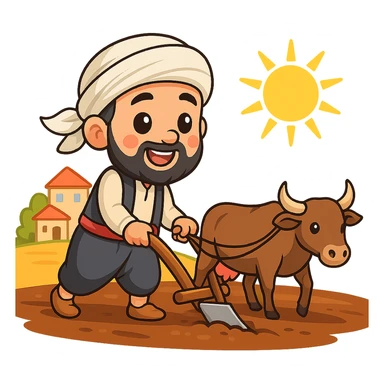 Turn this image into a vibrant, cheerful cartoon sticker with clear outlines, expressive faces, and a fun, colorful look, suitable for WhatsApp and Instagram, with a transparent background, in the chibi stickers style. sticker