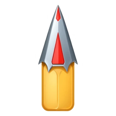 Metal sharp nail  sticker