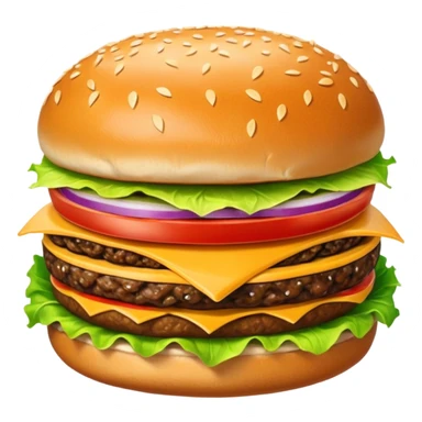 hamburguesa sticker