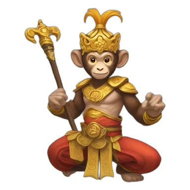 monkey king bar sticker