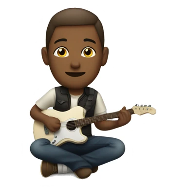 In love with music sticker