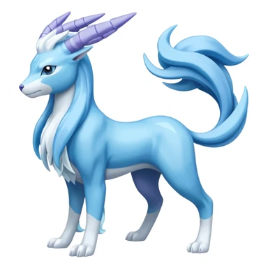 Suicune-Amaura-Pokémon (full body) sticker