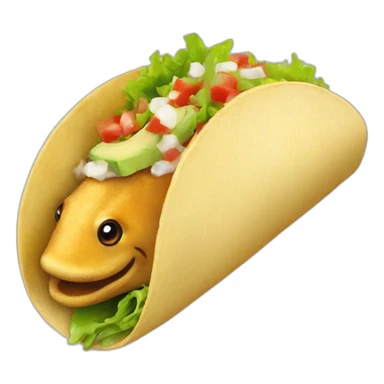 fish taco sticker