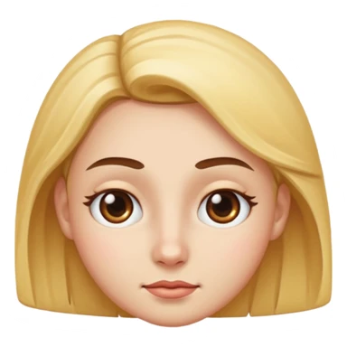 Side eye face sticker