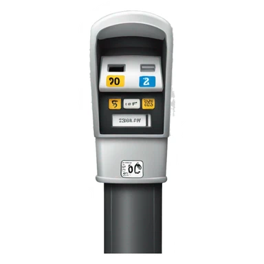 parking meter sticker