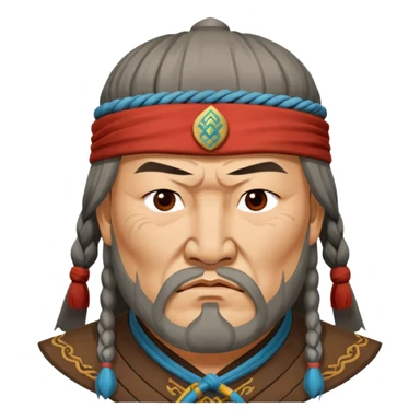 Genghis Khan sticker