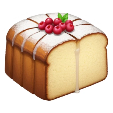 BROWN POUND CAKE sticker