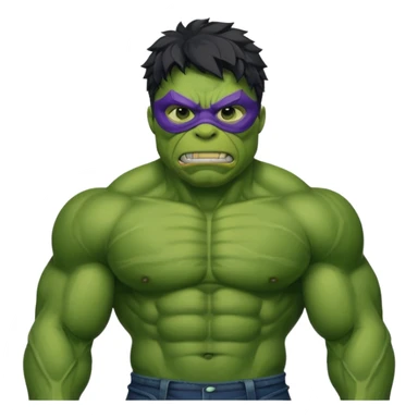 hulk  mascarado sticker