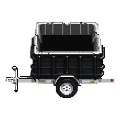 end dump trailer sticker