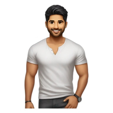 Allu arjun sticker