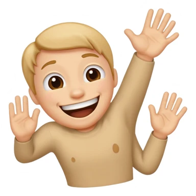 Hand slapping a butt sticker