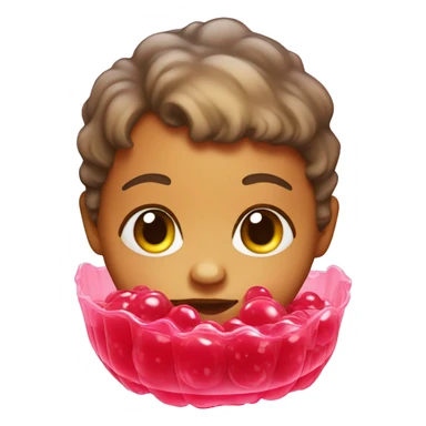 baby made out of jelly sticker