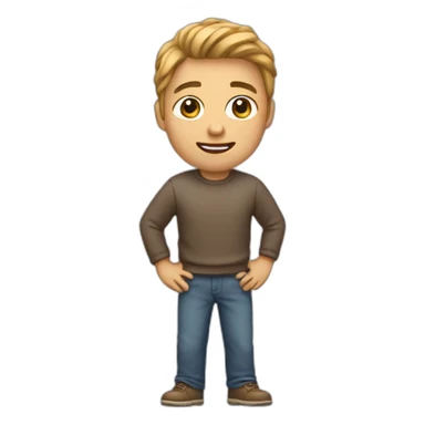 person holding a tutorial sticker